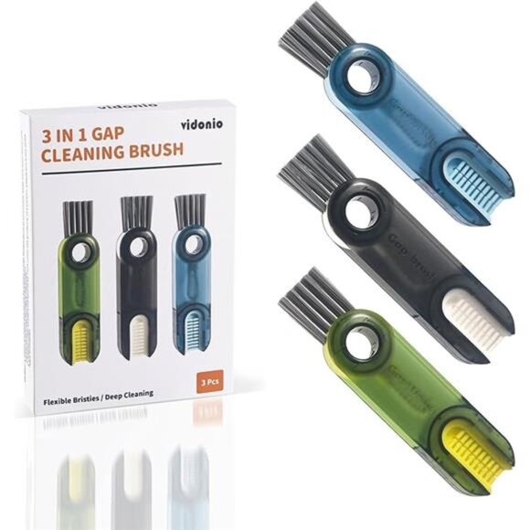 Cup Lid Gap Cleaning Brush Set, Multifunctional Insulation Bottle Cleaning Tools - Picture 7 of 7